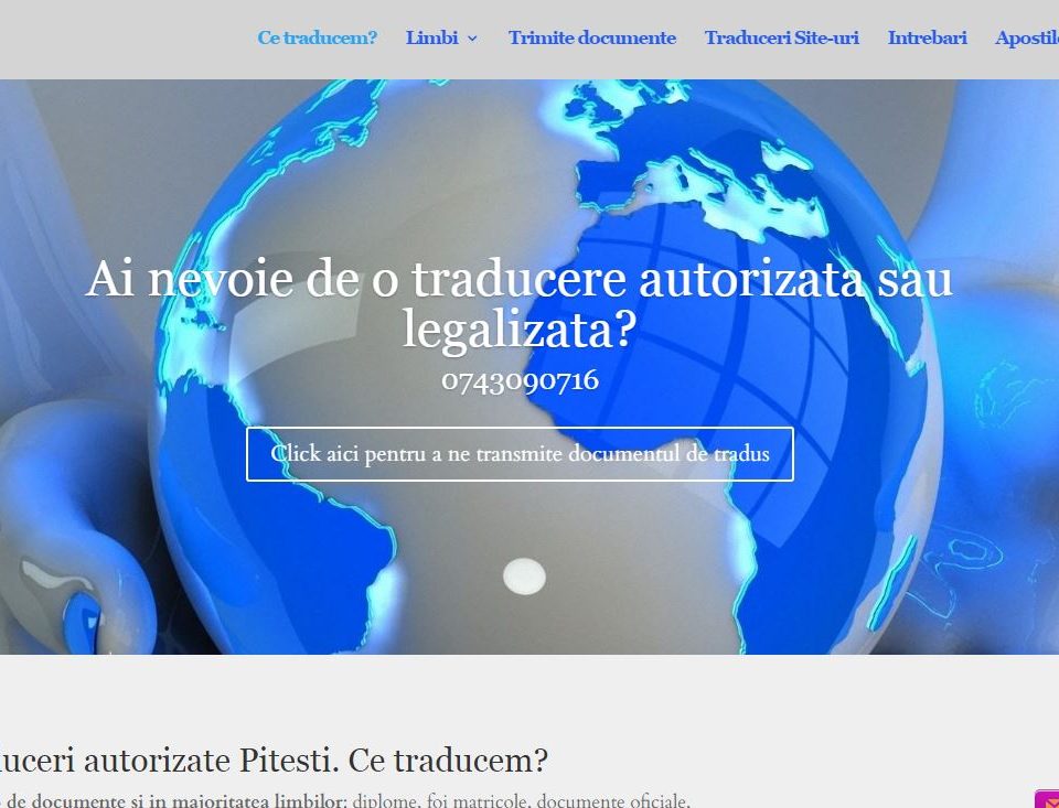 Traduceri autorizate Pitesti.