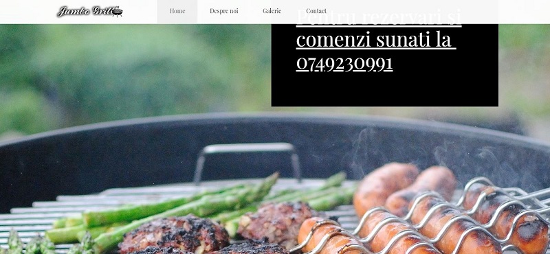 Creare site web pentru terasa/ restaurant 1