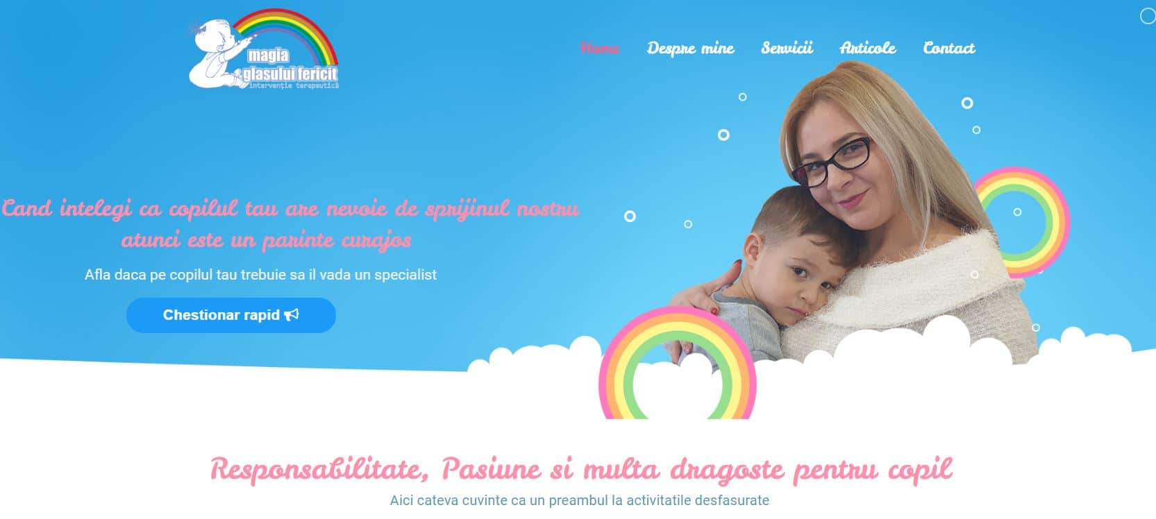 Magia Sufletului Fericit, Un website pentru special 2
