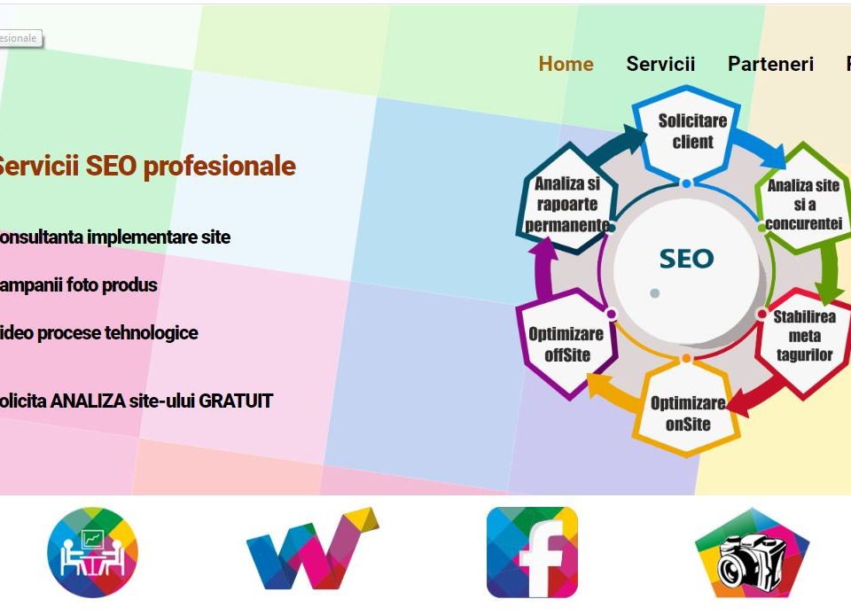 Creare site web agentie SEO 6