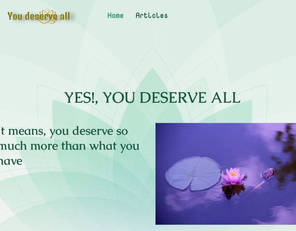 Creare website pentru dezvoltare personala 3