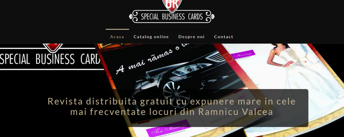 Special Business Card Valcea