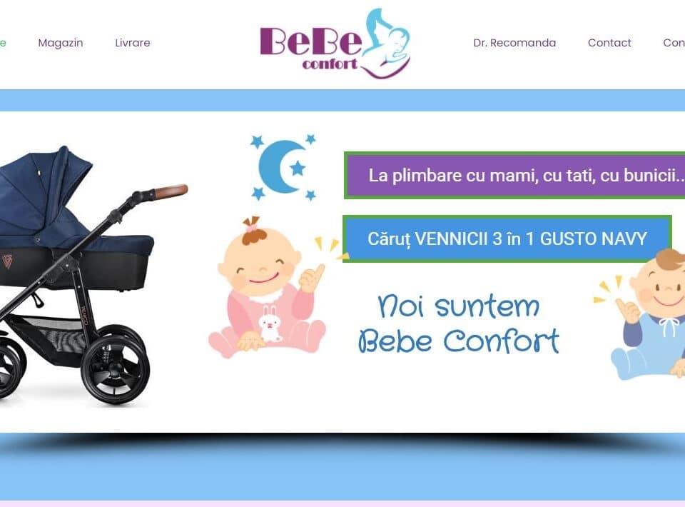 Creare magazin online pentru bebe 5