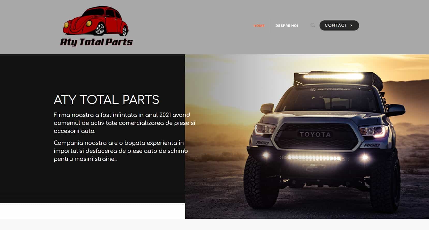 Creare site web piese auto 11