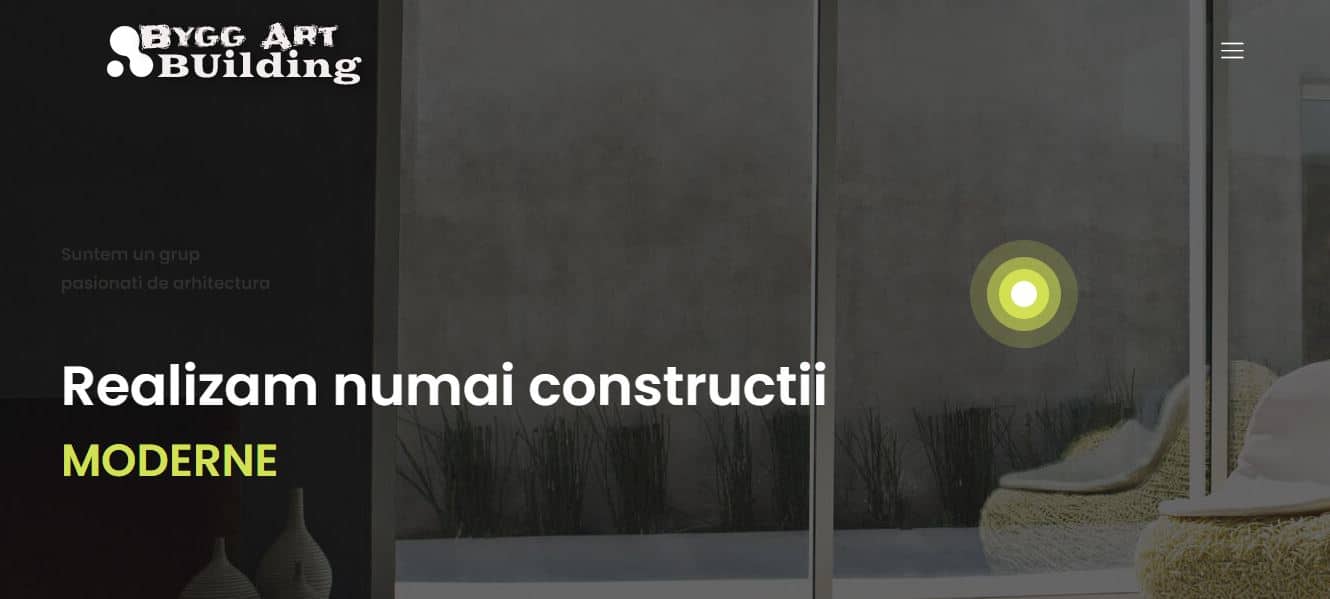 Realizare website firma de constructii, BYGG ART BUILDING 11