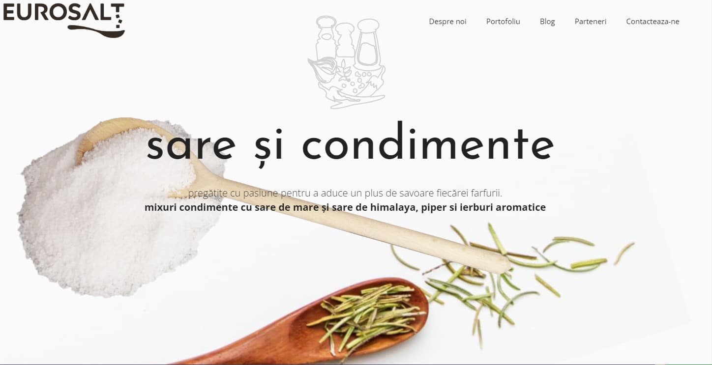 Creare site web pentru firma productie Sare, condimente, mixuri de condimente 16