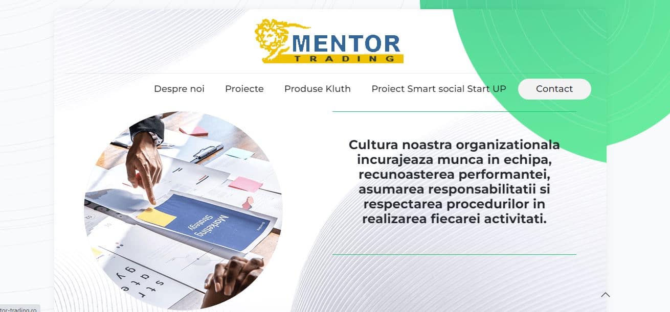 Creare site web de prezentare pentru firma de consultanta 14