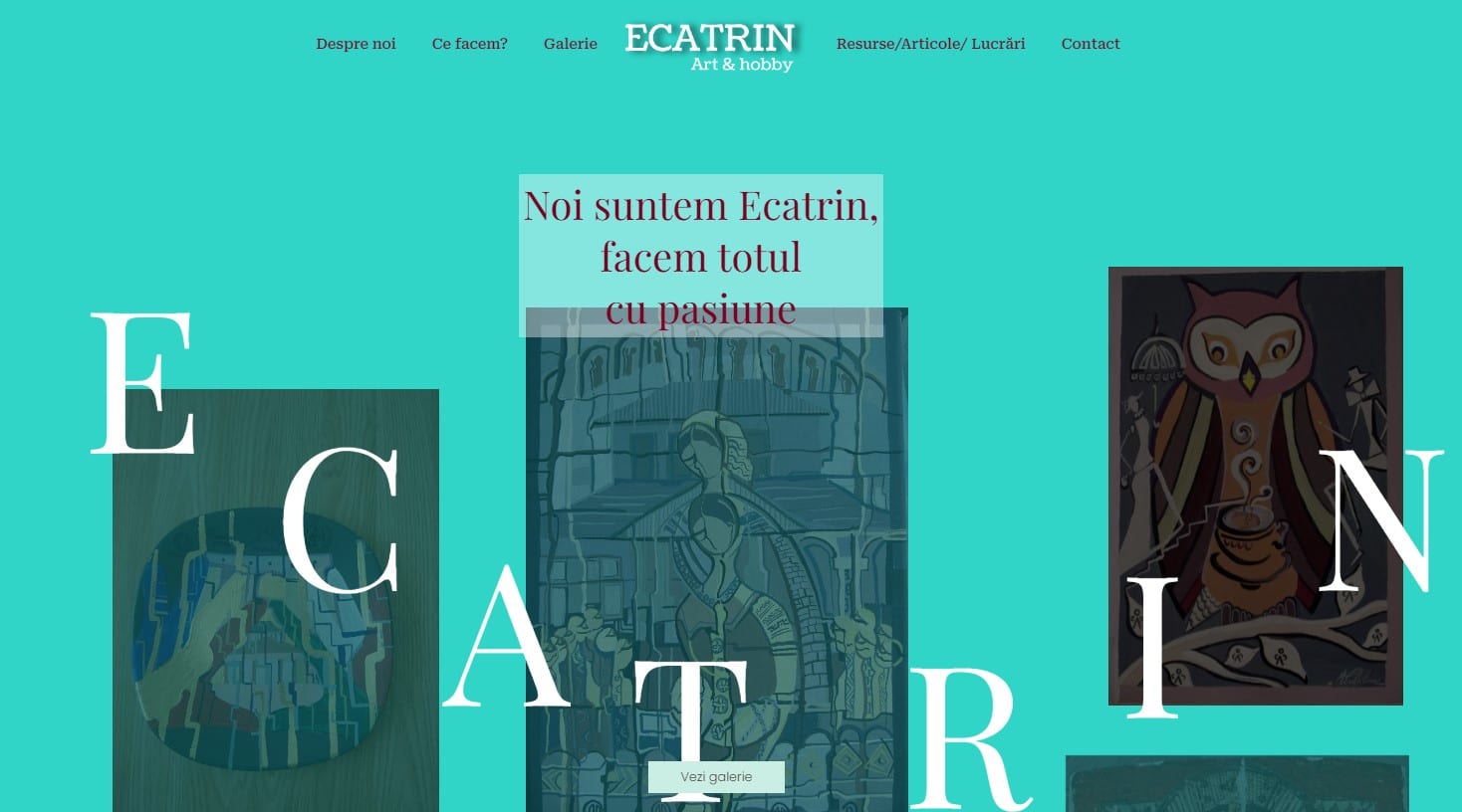 Creare website pentru Restaurare și Conservare arta 9