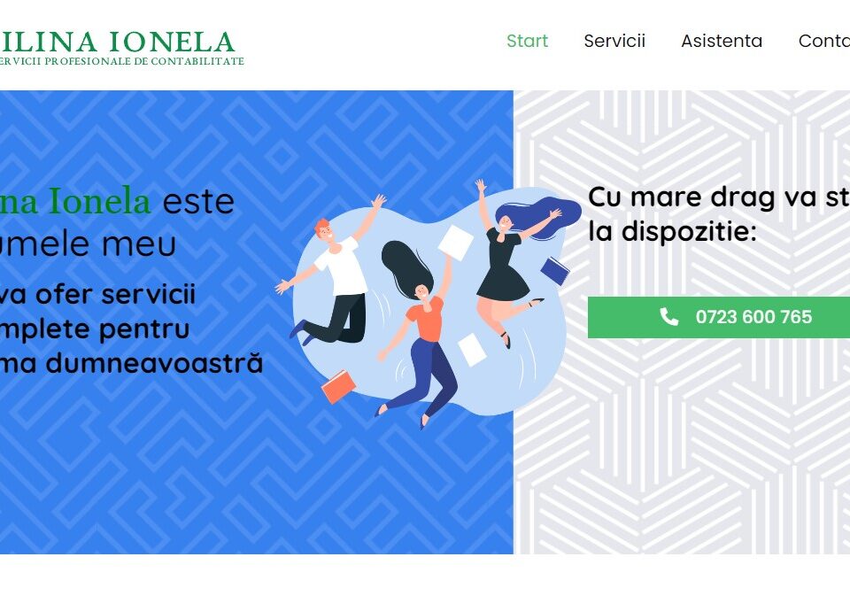 Creare Landing page pentru servicii de contabilitate 12