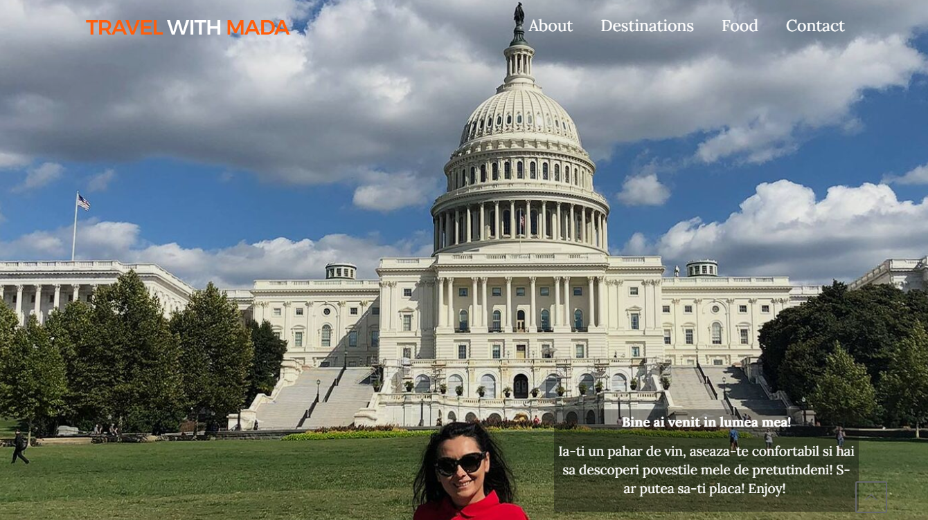 Creare blogul de calatorii Travel With Mada 5