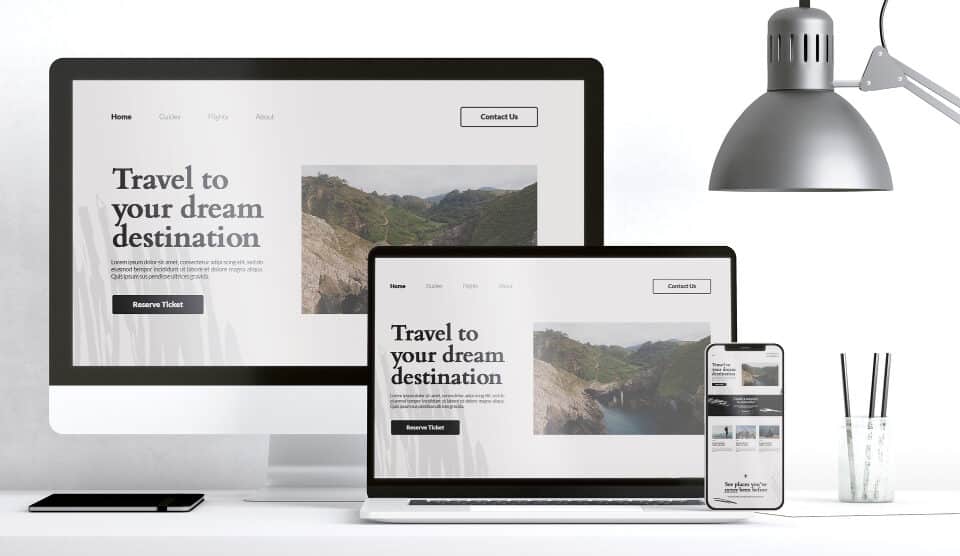 Structura unui site web