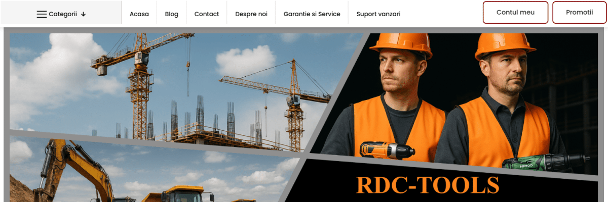 Creare magazin online pentru Scule electrice 1