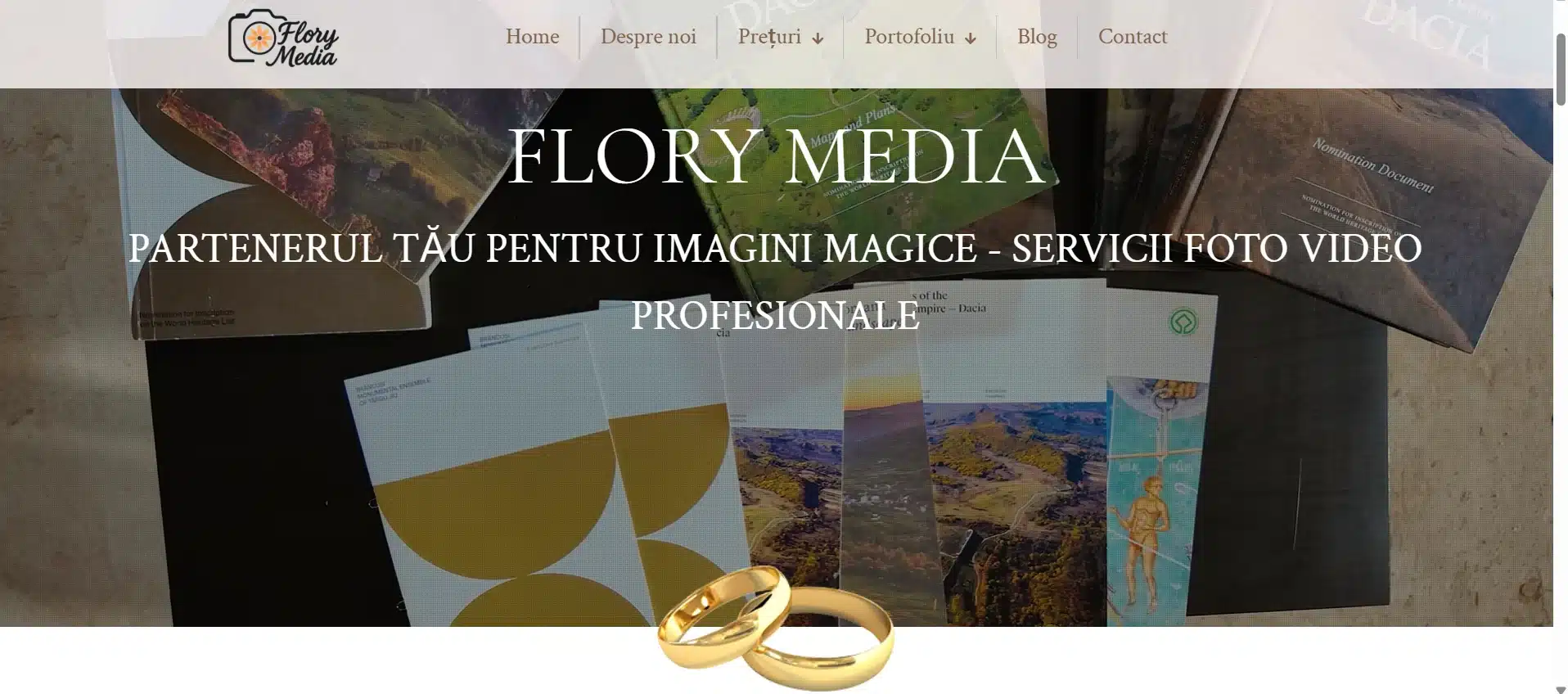 FloryMedia – Site Web Profesional pentru Servicii Foto-Video Evenimente