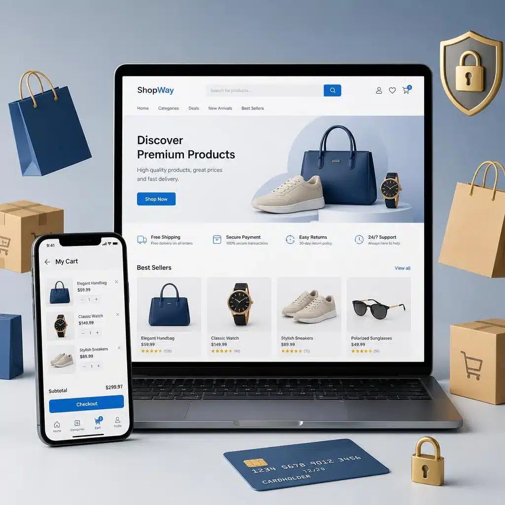 Creare magazin online cu WooCommerce - magazin virtual profesional