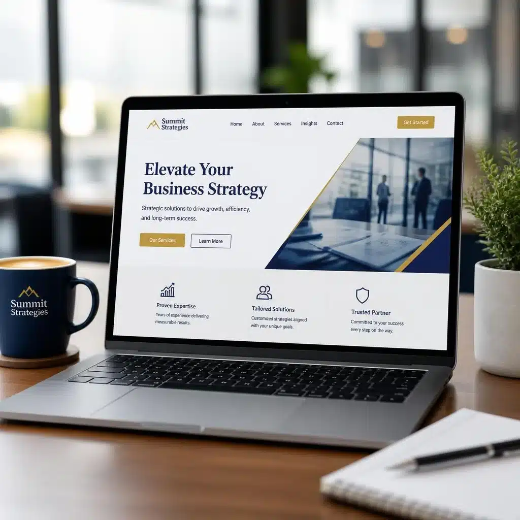 Creare site de prezentare cu WordPress - design modern si responsive