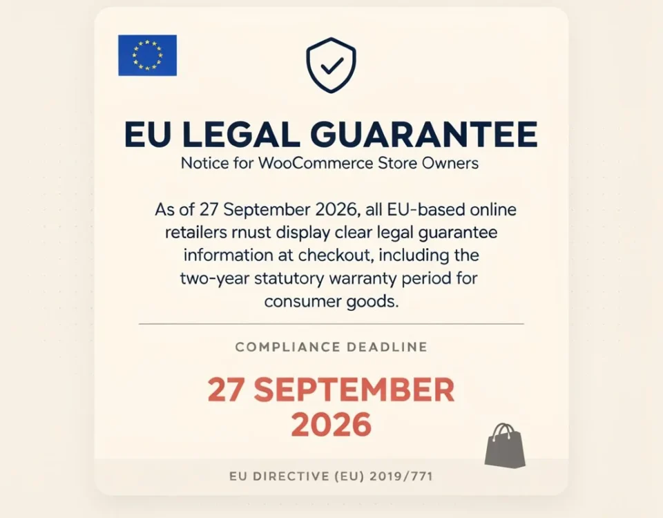 Notificarea armonizată UE: ce trebuie să facă magazinele online din 27 septembrie 2026